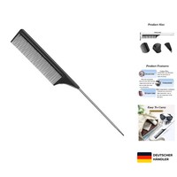 Antistatischer Kohlefaser-Haarkamm FüR Langes Und Dickes Haar, HitzebestäNdig