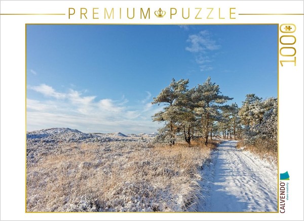Calvendo Puzzle Winter Dunes Near Tversted StokmøLle | 1000 Pieces, Finished Siz-image