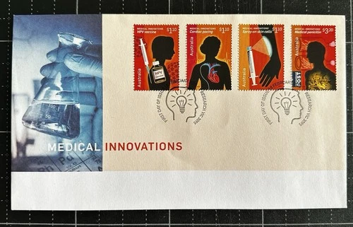 Australia 2020 Stamp Medical Innovation Mint FDC Vaccine Medicine Doctor