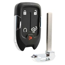Remote Keyless Entry Fob Replacement Uncut Key Blade For Chevrolet 5b (HYQ1EA)