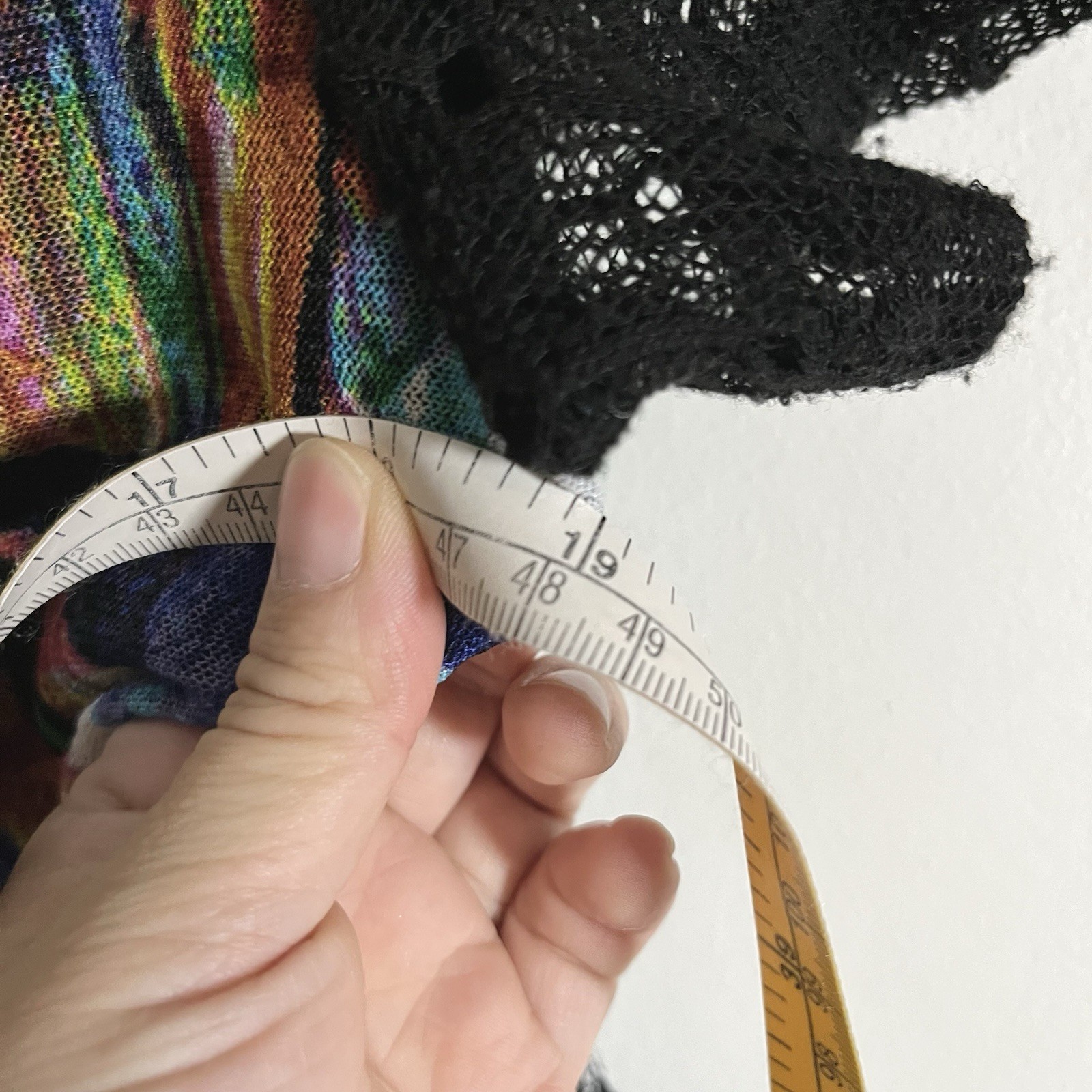 Feratelli Multi Fabric Patchwork Stretch Tunic Y2… - image 6