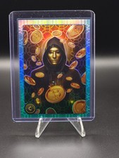 SATOSHI NAKAMOTO #3 2025 Cardsmiths Currency Series 5 BLUE TOPAZ Gem # /199