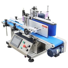 LT-150 110V Automatic Round Bottle Labeling Machine Desktop Conveyor High Speed