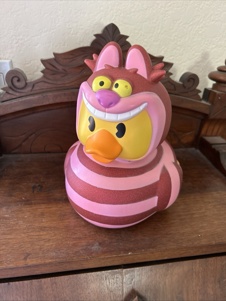 Disney Just Play Jumbo Cheshire Cat Rubber Duck, Alice In Disney Just Play Jumbo Cheshire Cat Rubber Duck, Alice In