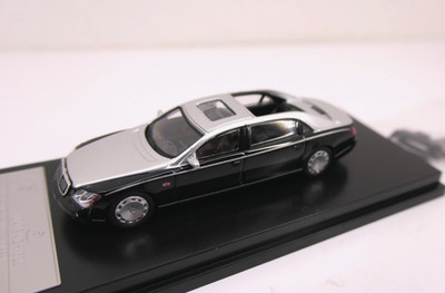 Herpa Micro City 1:87 - Maybach 62 S - schwarz / silber-metallic - 87MC000026
