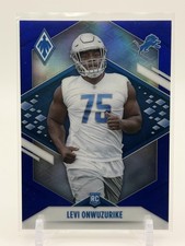 Levi Onwuzurike 2021 Panini Phoenix #162 Blue #/35 Rookie SN,RC Detroit Lions