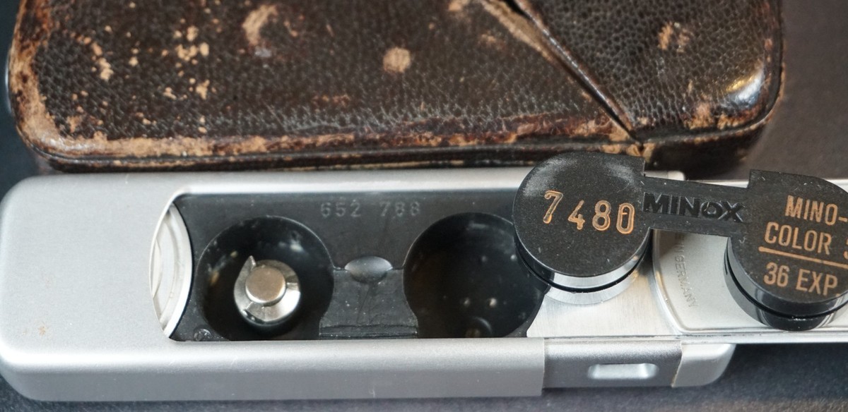 Minox B Vintage Subminiature Spy Camera made in Germany w Leather