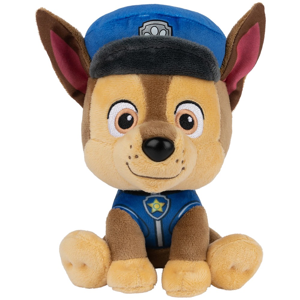 GUND PAW Patrol Chase 6 Inch Plush Toy Soft Cuddly Officially Licensed