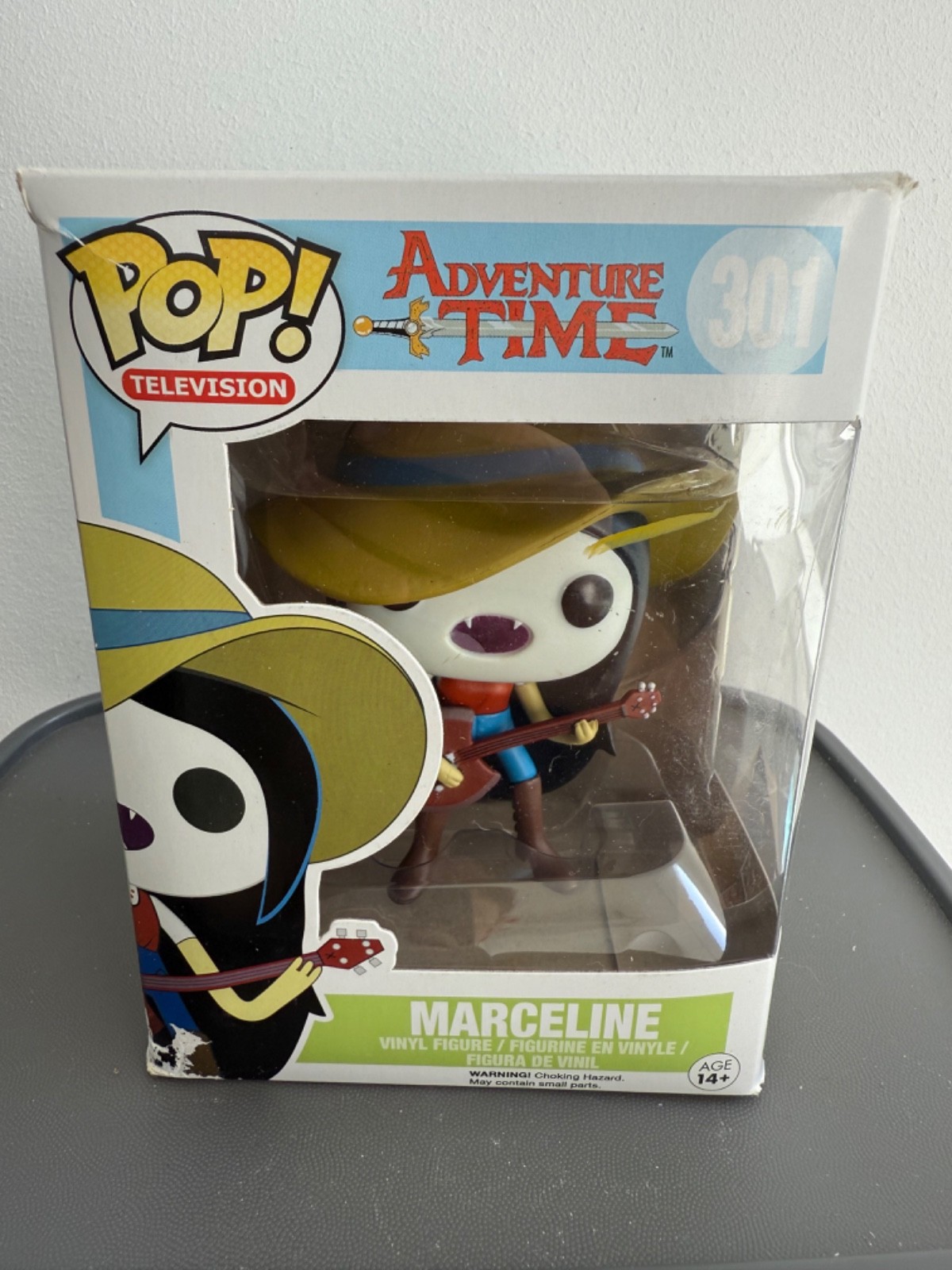 Funko Pop! Marceline #301 Adventure Time Cartoon Network Tv Vinyl Figure Boxed