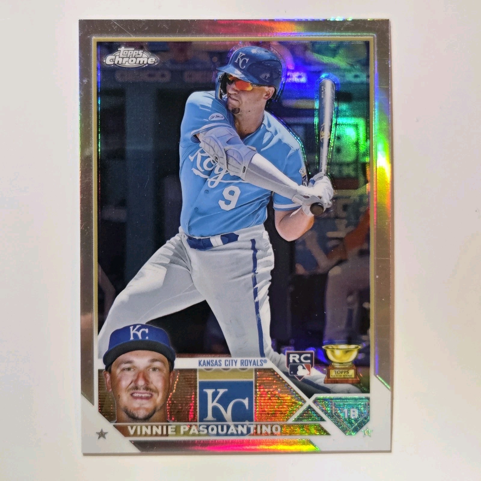 2023 Topps Chrome - Vinnie Pasquantino #119 Refractor (RC)