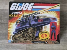 G.I. Joe Retro Collection Cobra H.I.S.S. III Tank + Rip It Driver Sealed/NIB