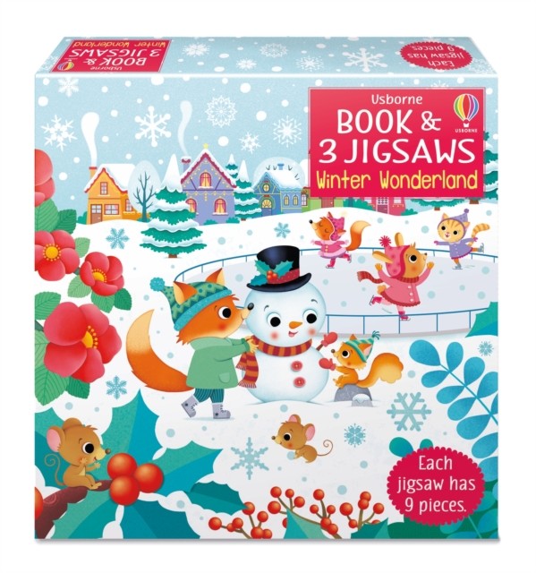 Usborne Book and 3 Jigsaws: Winter Wonderland by Sam Taplin, ... - - Image 2