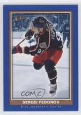 2005-06 Upper Deck Bee Hive Blue Sergei Fedorov #27 HOF 0a7