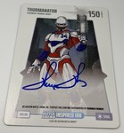 2024 Bo Jackson Battle Arena Thurman Thomas Thurmanator Auto Steel SSP Bills HOF