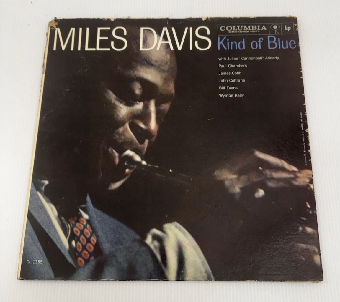 プロモ/米オリジ Miles Davis Kind Of Blue CL1355 Miles Davis Kind of Blue 1959 Mono 1st Press 1D/1D Triple Misprint