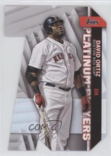 2021 Topps Update Topps Platinum Players Die-Cuts David Ortiz #PDC-67 HOF ja3