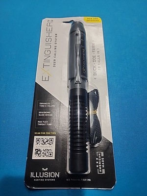 Extinguisher Deer Calling System 2.0 Ilusion Grey (New) Free Ship