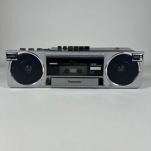 Vintage Panasonic Ambience RX-F2 Boombox Stereo Cassette Player