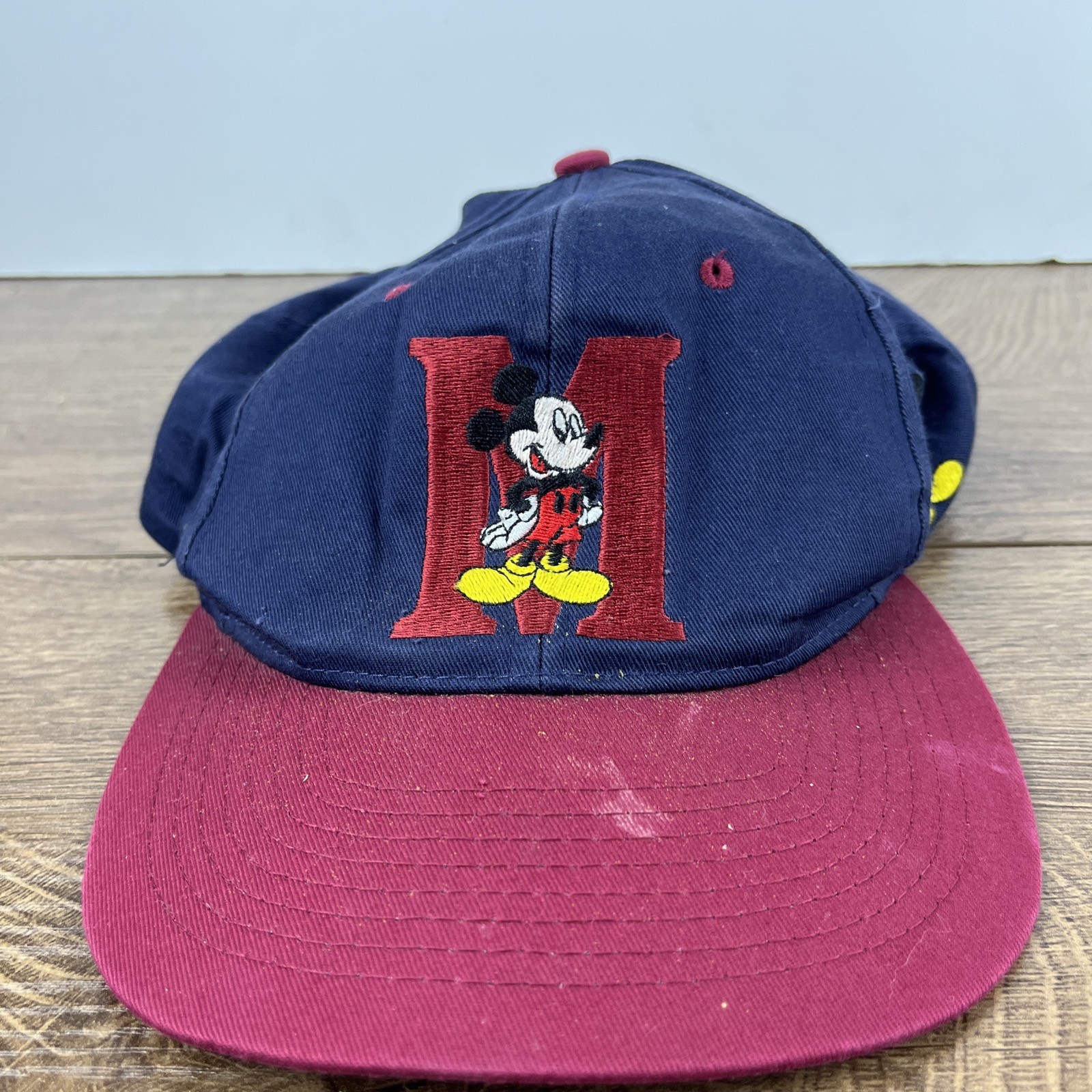 Mickey Mouse Hat Mickey Snapback Adjustable Baseb… - image 1