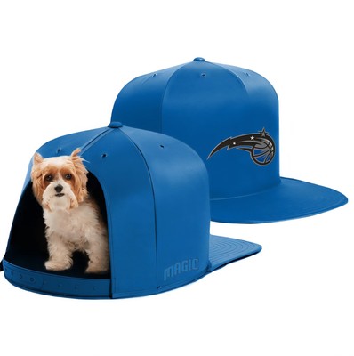 NBA Oralndo Magic  Royal/Black Plush Pet Nap Cap Dog Bed Small 27''x19'' NEW  