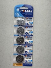 5 Pack CR2430 2430 PKCELL Lithium 3v Battery USA Free SHIP FRESH 12/2029