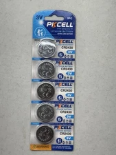 5 Pack CR2430 2430 PKCELL Lithium 3v Battery USA Free SHIP FRESH 12/2029