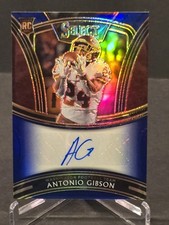 2020 Panini Select Antonio Gibson #SS-AGI Prizm Rookie Auto /50