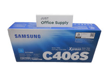 Genuine Samsung CLT-C406S C406S Cyan Toner Cartridge Free Shipping
