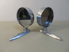 2 - Vintage Yankee 40100 1950s 1960s Chevy Ford Mopar Tri-bar Side Mirrors 2 - Vintage Yankee 40100 1950s 1960s Chevy Ford Mopar Tri-bar Side Mirrors