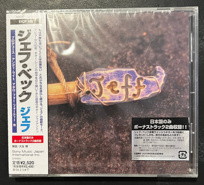 Jeff Beck ''Jeff'' CD Japan Promo OBI Sealed! EICP 195 Epic 2003 New!