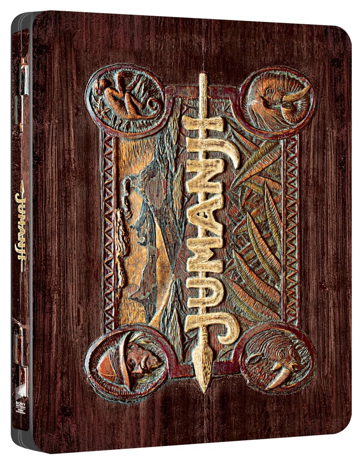 JUMANJI (1995) US EXCLUSIVE 4K UHD BLU-RAY STEELBOOK ** NEW & SEALED !! ** - Image 2 of 4
