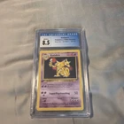 CGC 8.5 NM/MINT+ German Kadabra Base Set 1st Edition Pokemon 199 32/102  -95