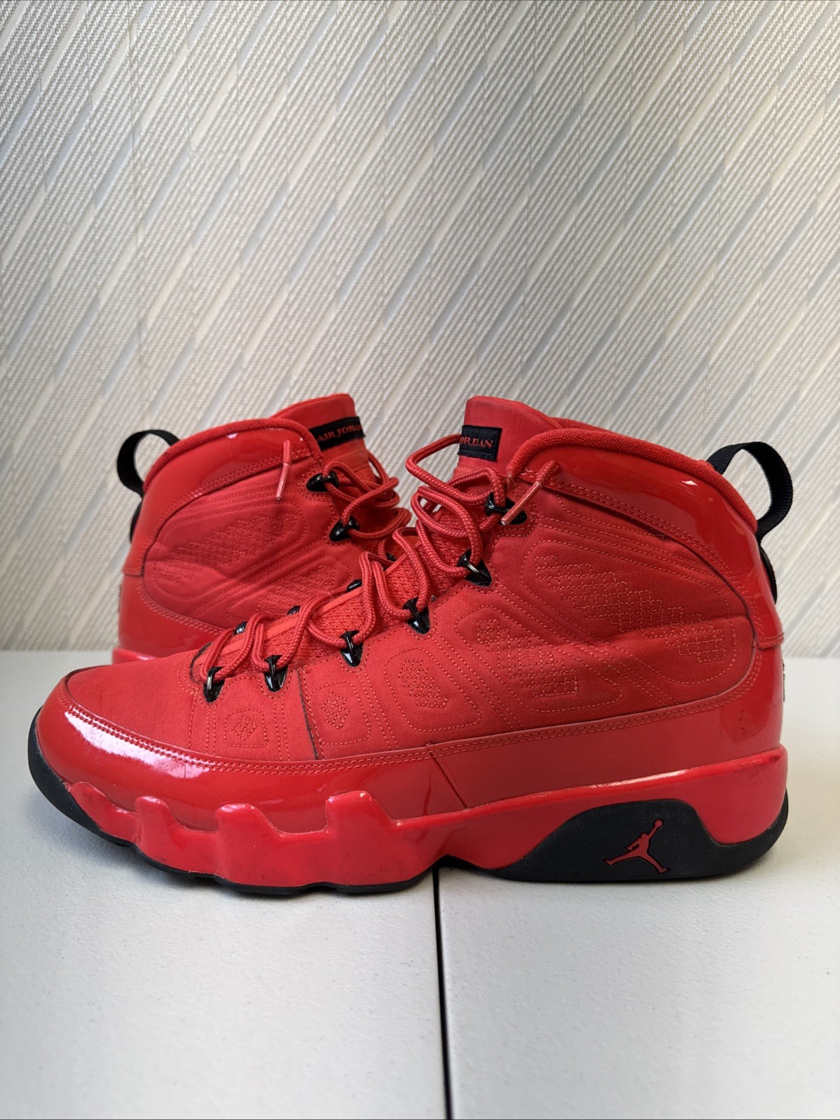 Nike Air Jordan 9 Retro Chile Red Black CT8019-600 Men's Size 13