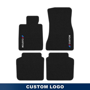 Car Floor Mats For BMW 7 Series G12 2015-2022 Custom Black Carpet Velour Liners
