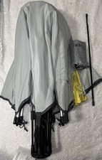 Grey Pop N Go Playpen Indoor Outdoor Infants Toddlers Beach Tent NEW Open Box