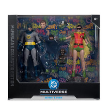 McFarlane Toys Collector Edition Batman & Robin Classic TV Series 2-Pack ~ Stock