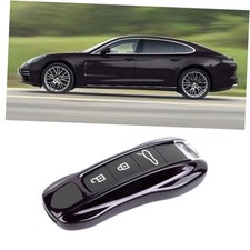 Key Fob Cover Compatible with Porsche Key Shell Key Fob New Model Amethyst