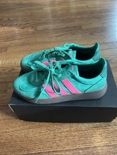 Adidas Barreda Decode Sneakers Green Pink Women  s Size 8 No Box Top JR3540