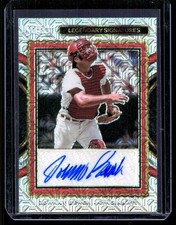 2025 Panini Select Johnny Bench Auto /17 Mojo Refractor Legendary Reds #LS-JB