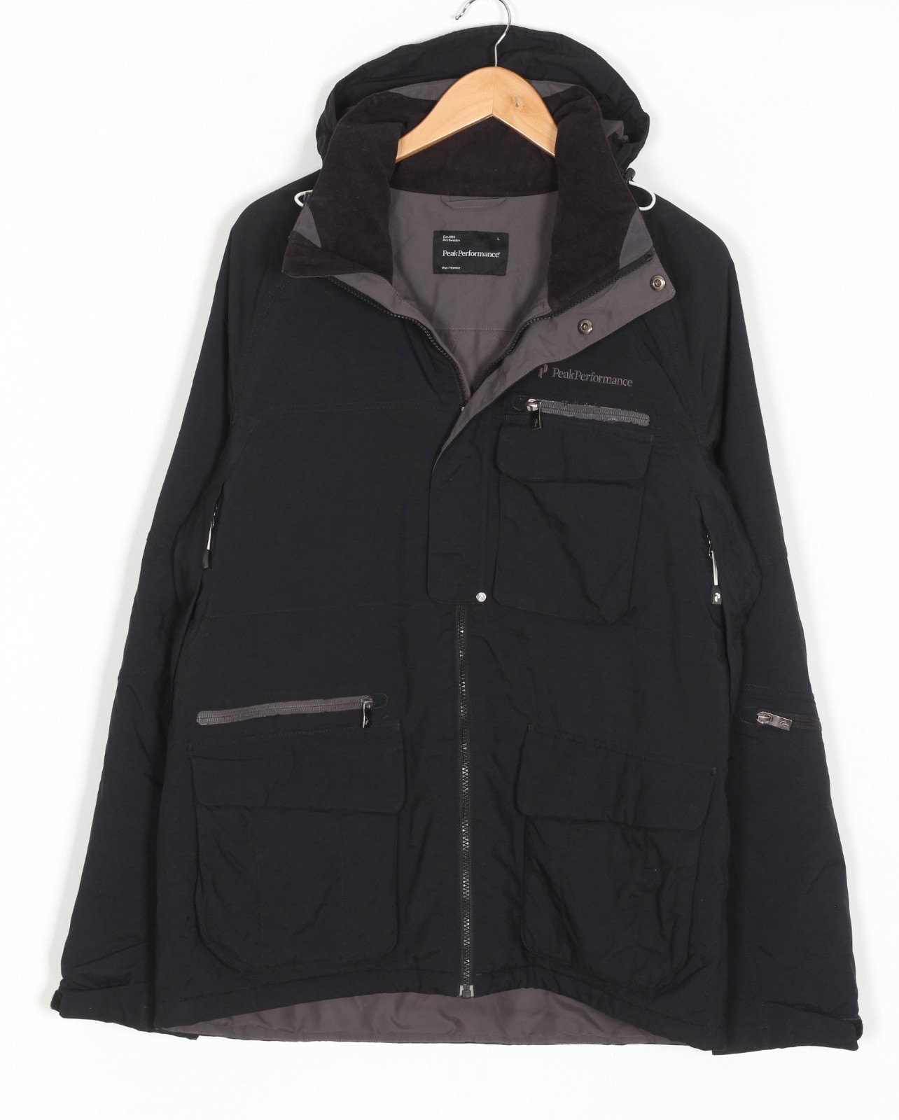 PEAK PERFORMANCE SWITCH Hooded Ski Jacket Men Siz… - image 1