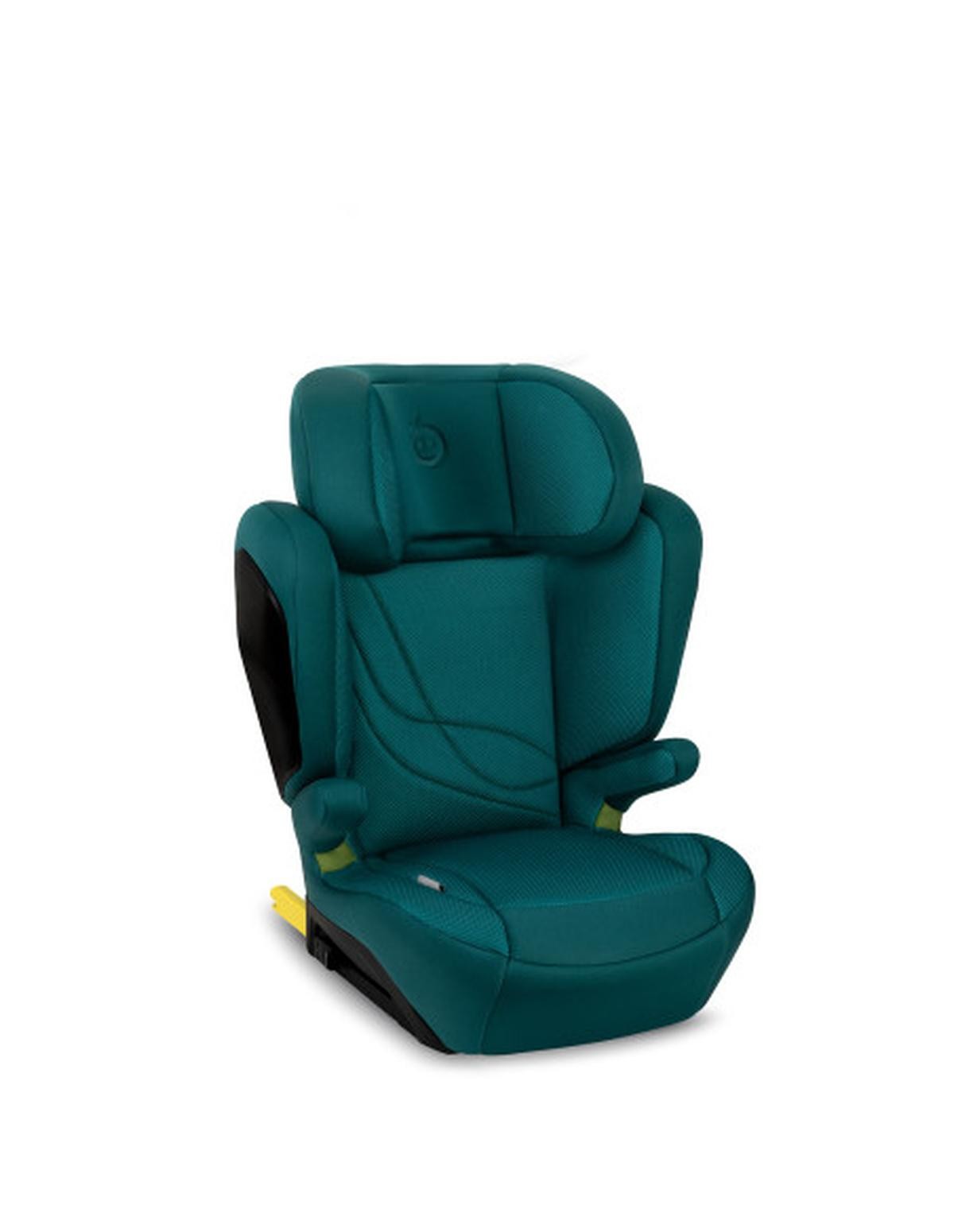 MoMi MEI Seggiolino Auto per Bambini i-SIZE 100-150cm (15-36kg) Colore Petrolio