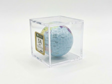 World Globe Golf Ball Detailed Countries Map Light Blue Ocean Novelty Gift