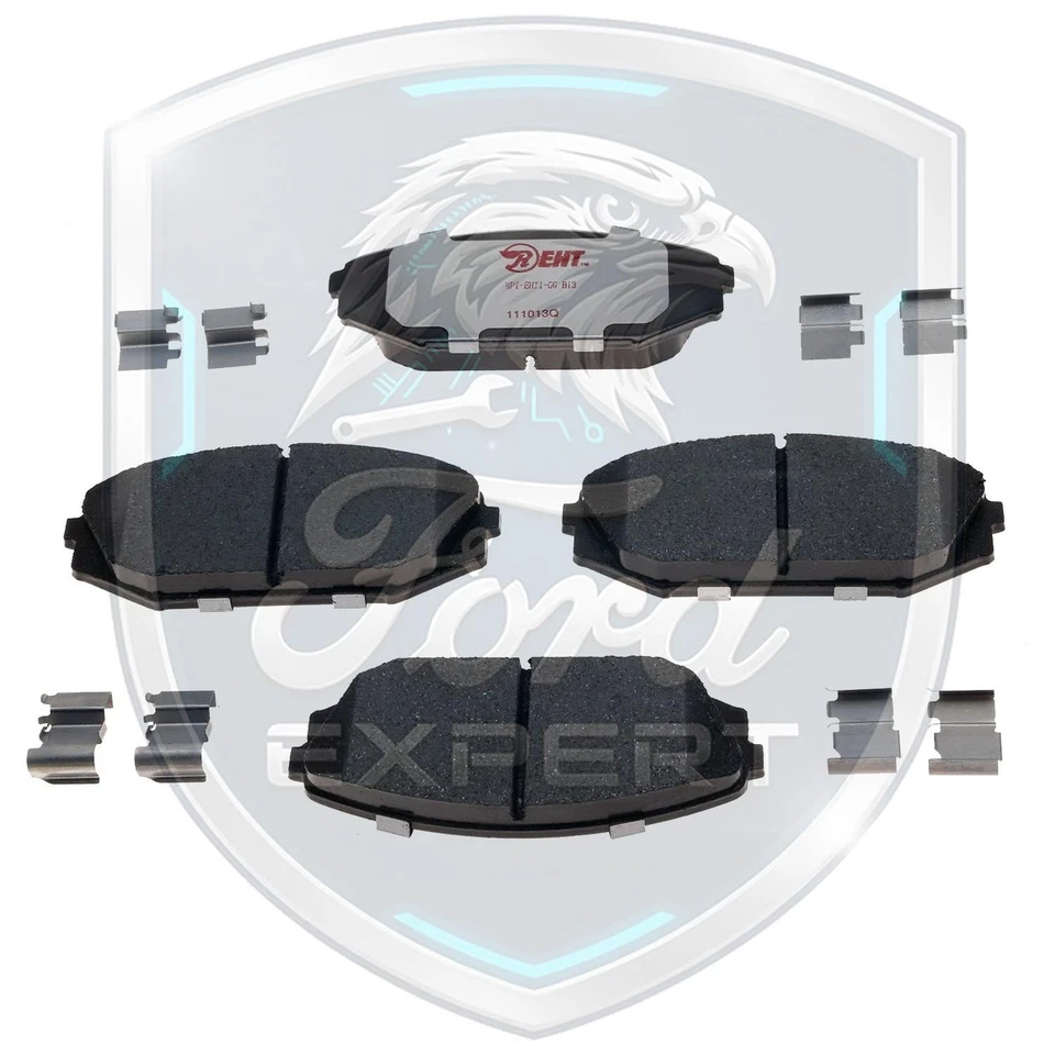 Kit de pastillas de freno delanteras y traseras premium OE para Honda Odyssey 2002-2004 3,5 L Foto 3 de 4