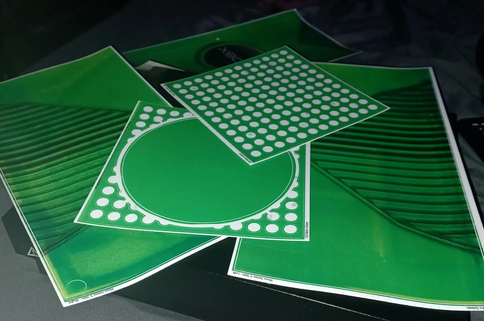 Envoltura de vinilo retro verde Xbox Series X Foto 3 de 3