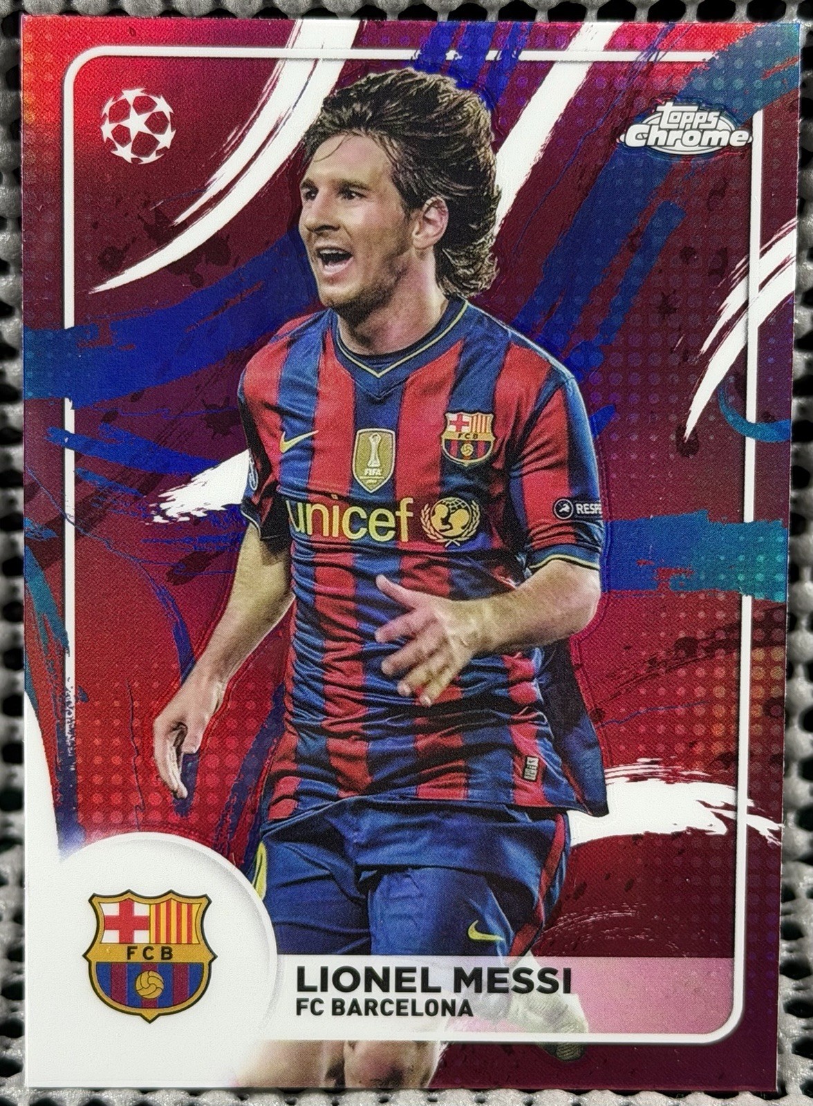 Lionel Messi 2024 Topps Chrome UEFA Club Competitions #SB-10