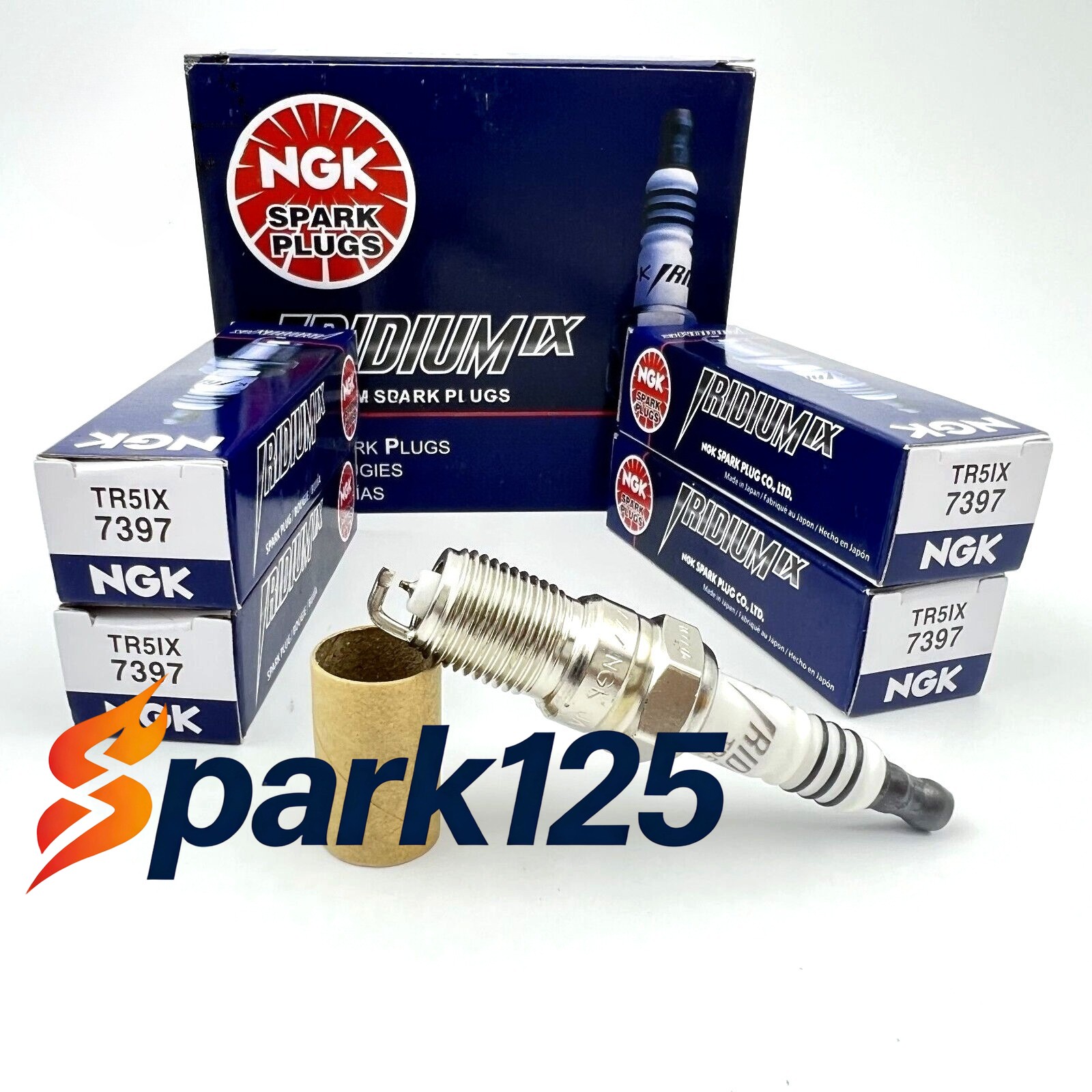 4PCS IRIDIUM IX SPARK PLUGS TR5IX 7397 FOR NGK