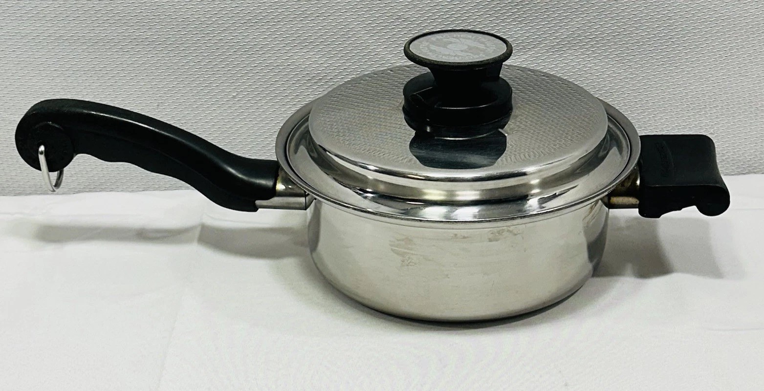 Pro-Health Ultra 19-9-7P Magnetic Induction Core 8.25" Pot Pan Vented Lid 2 Qt
