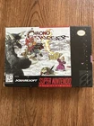 Chrono Trigger (Super Nintendo Entertainment System, 1995) CIB! Authentic! Rare!