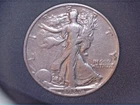 1937 Liberty Walking Half,  Circulated Ave, .3617 Oz Silver (US-8929)
