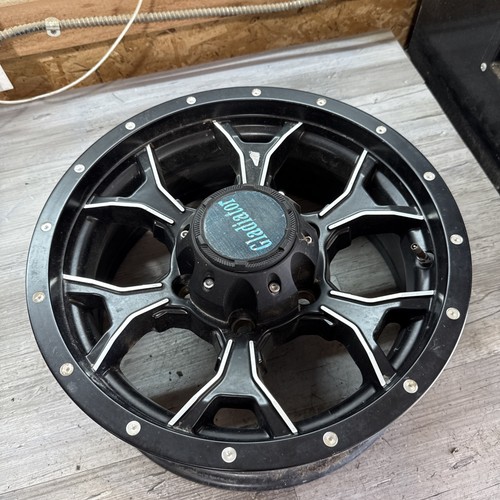 15" 6 LUG ALUMINUM TRAILER WHEEL 6-LUG ON 5.5 INCHES - Gladiator 6x139.7mm